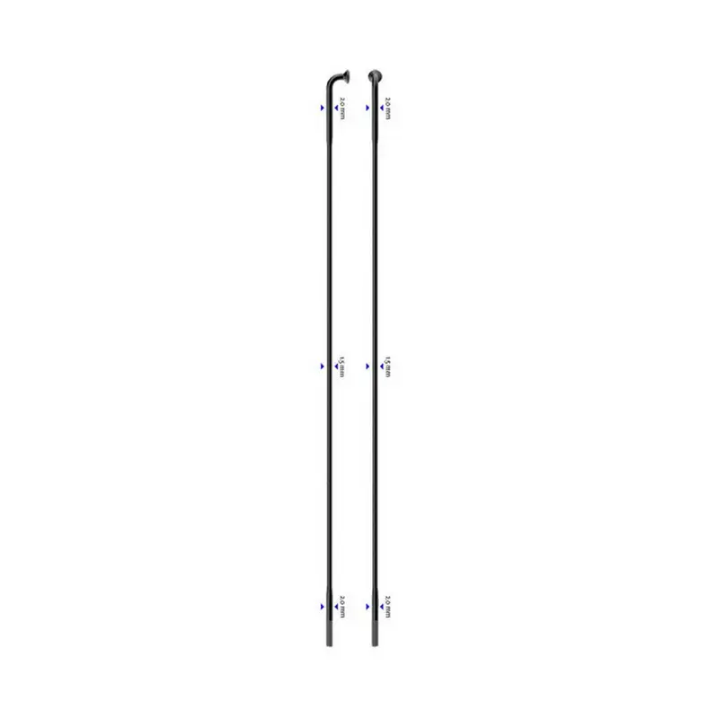 Rayon Laser Inox Tête J-Bend 272mm Noir - image