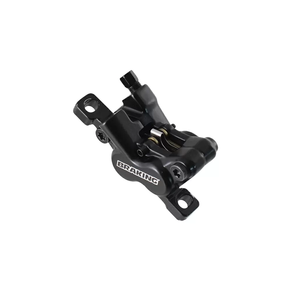 DYISLAND LD-200 Set Di Freni A Disco Idraulici A 2 Pistoni Per Ebike, Kit Freno Idraulico Per Bici Elettrica A 2 Pin, Con Strumenti Di Montaggio E Viti (1850mm-Posteriore