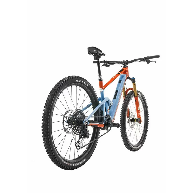 NEAT RR SL Unlimited Gulf Edition 29'' 160mm 12v 360Wh TQ HPR-50 System Light Blue/Orange Size S #8