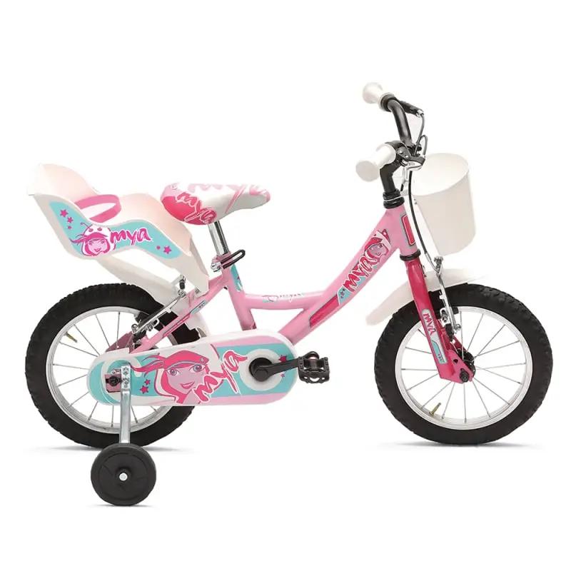 Bicicleta Niña 3-5 Años 12'' Mya 1v Rosa - image