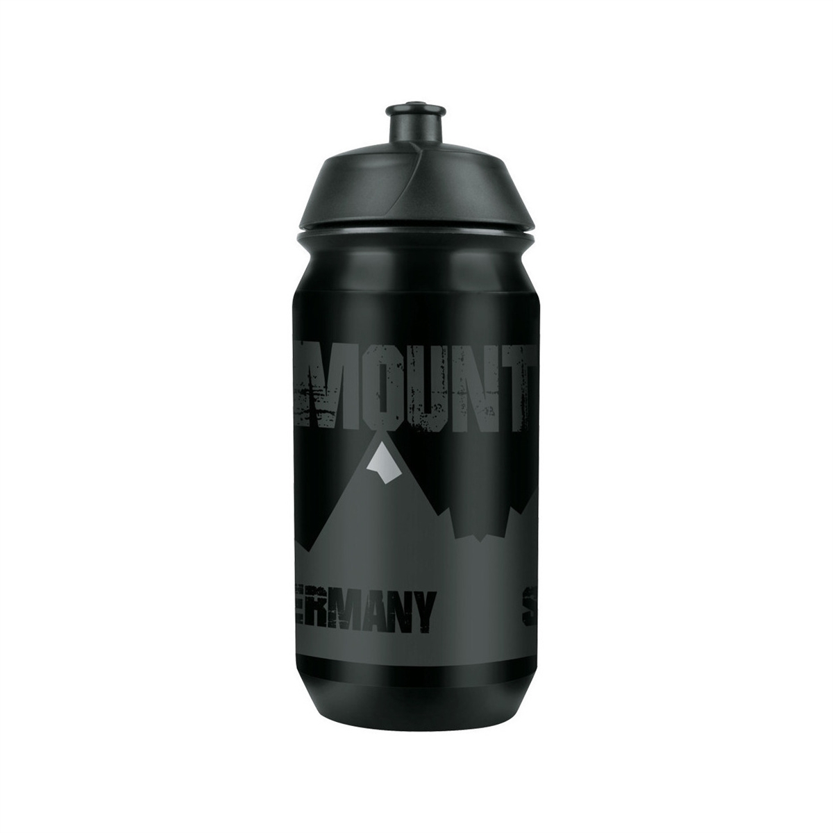 Water Bottle Mountain Large 500ml Black