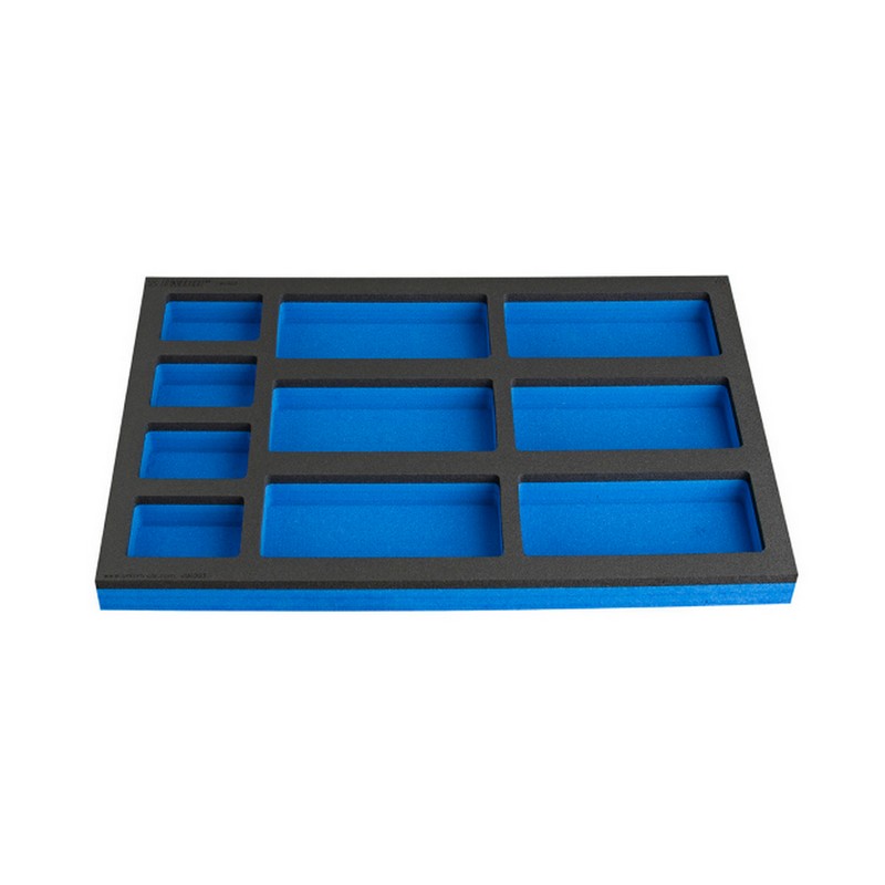 Generic Tool Tray Without Tools with 10 Slots of Various Sizes 374 x 570 x 40mm