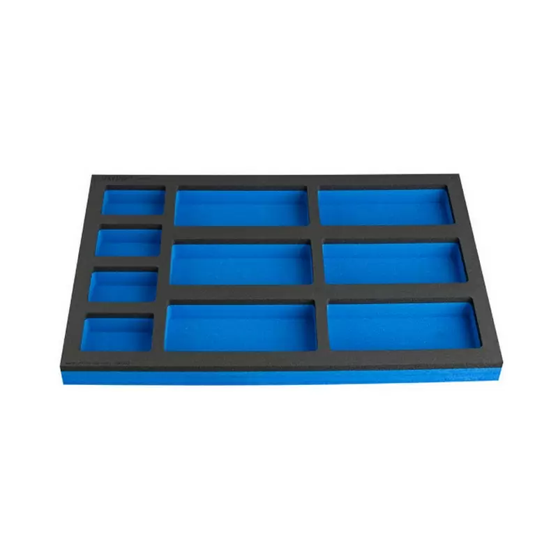 Generic Tool Tray Without Tools with 10 Slots of Various Sizes 374 x 570 x 40mm - image