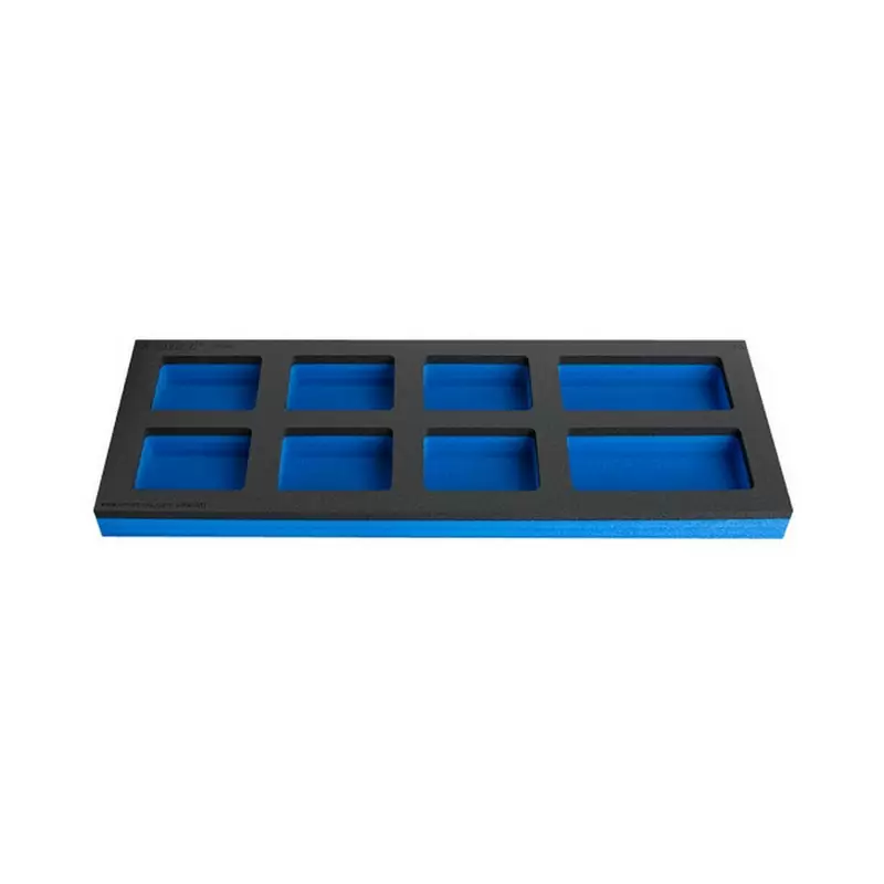 Generic Tool Tray Without Tools with 8 Slots of Various Sizes 562 x 205 x 40mm - image
