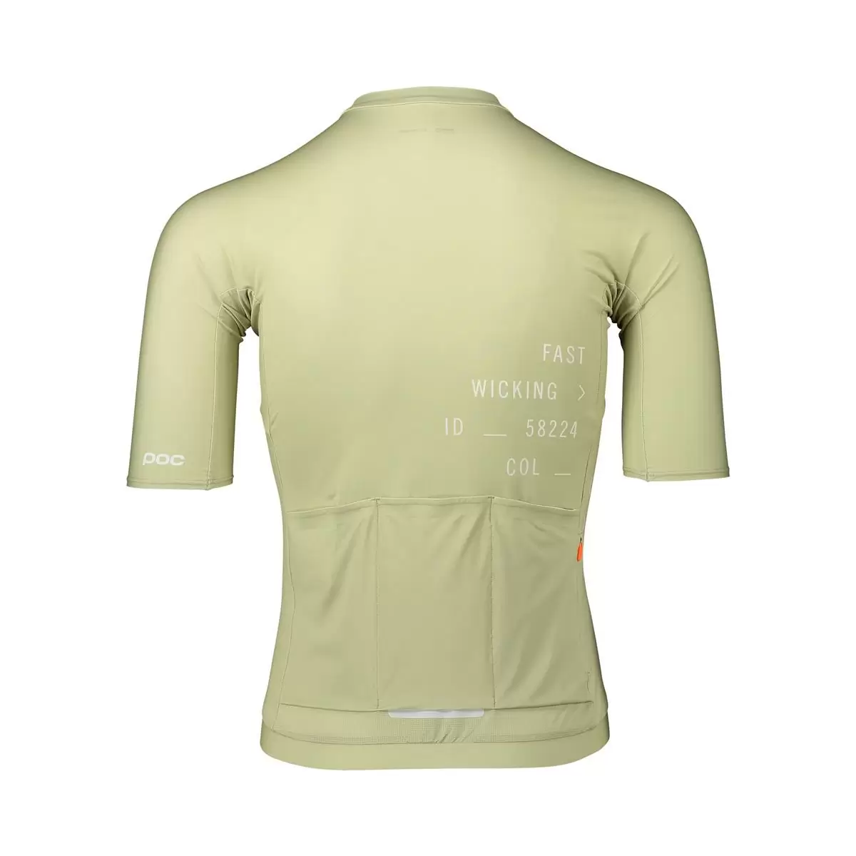 Pristine Print Jersey Prehnite Green Size XL POC Jerseys, Short sleev