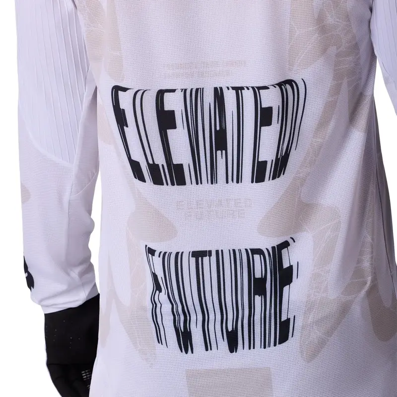 MTB Long Sleeve Jersey Flexari LS Jersey Diffuse Special Edition White Size L #5