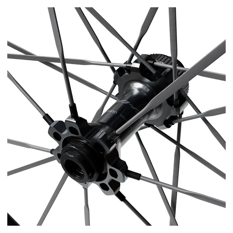 Coppia Ruote Dura-Ace R9300-C50 Disc Centerlock Tubeless PP12/100 - 12/142mm 12v #6