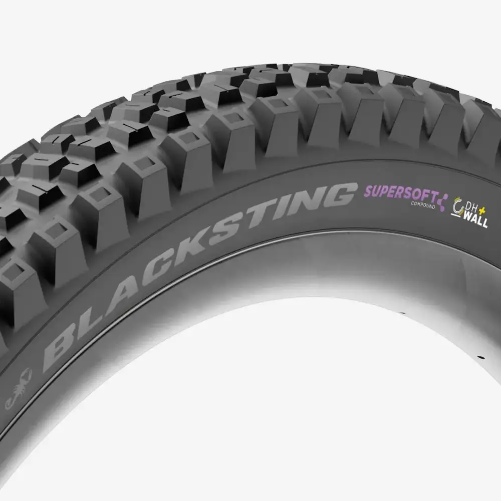 Copertone MTB Scorpion BLACKSTING DHWALL+ Supersoft 60x2 TPI Silver 29x2.40'' - image