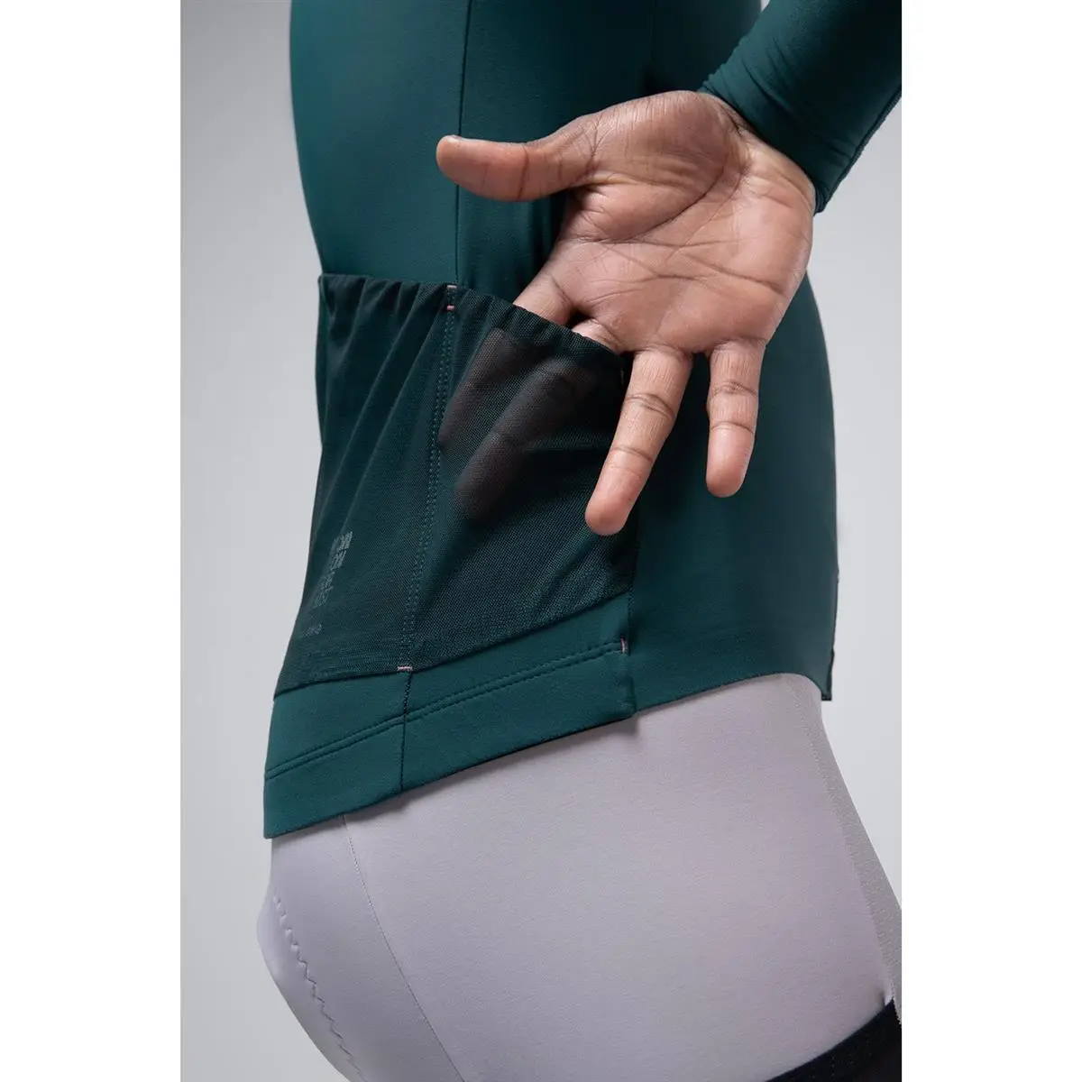 Maglia Strada Manica Lunga Pacer Solid 2.0 Verde Taglia XXS #6