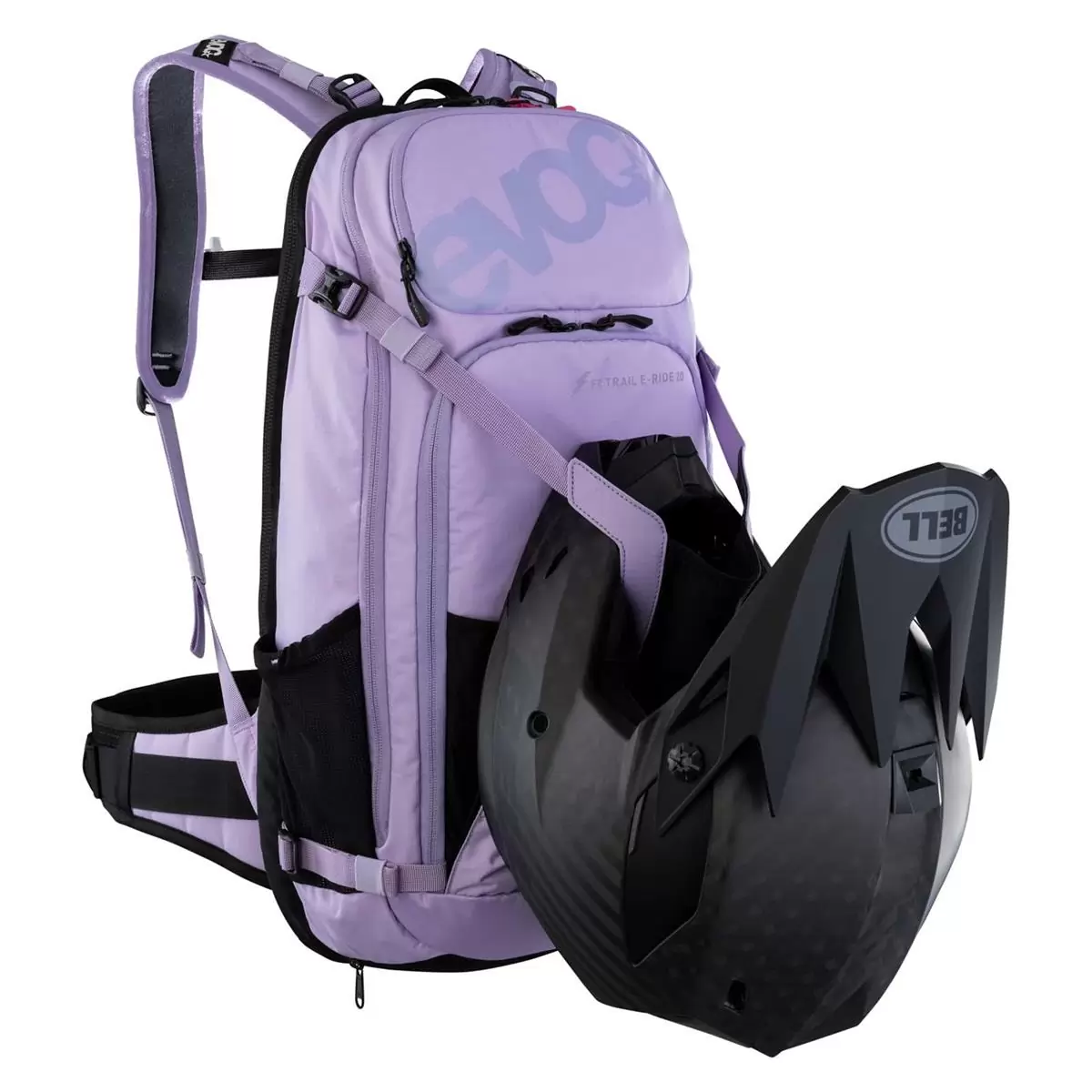 Fr Trail E-Ride e-bike battery backpack with back protector M/L 20 liters Purple/Rose #5