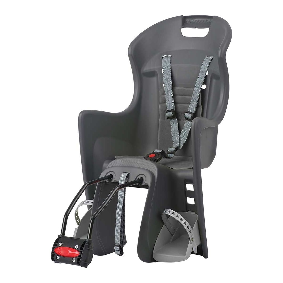 Siège bébé arrière Boodie support de cadre gris
