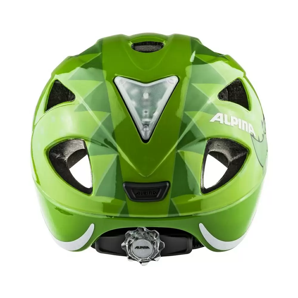 Junior Helmet Ximo Flash Green Dino Size L (49-54cm) #2