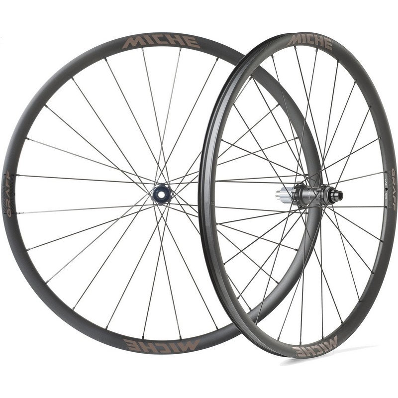 Coppia Ruote Gravel / Ciclocross Graff XL Disc 12x100/142 Shimano HG 11/12v