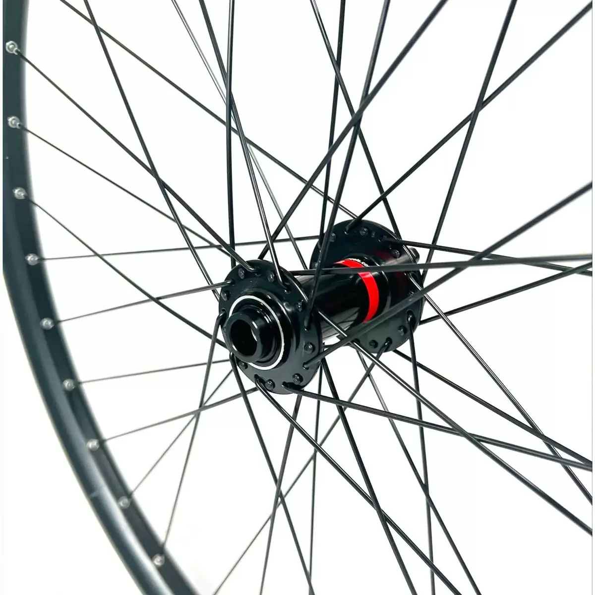 Pair ebike wheels 29'' Disc 34 inner bead 30mm 6 holes Boost Shimano HG 10/11/12s #3