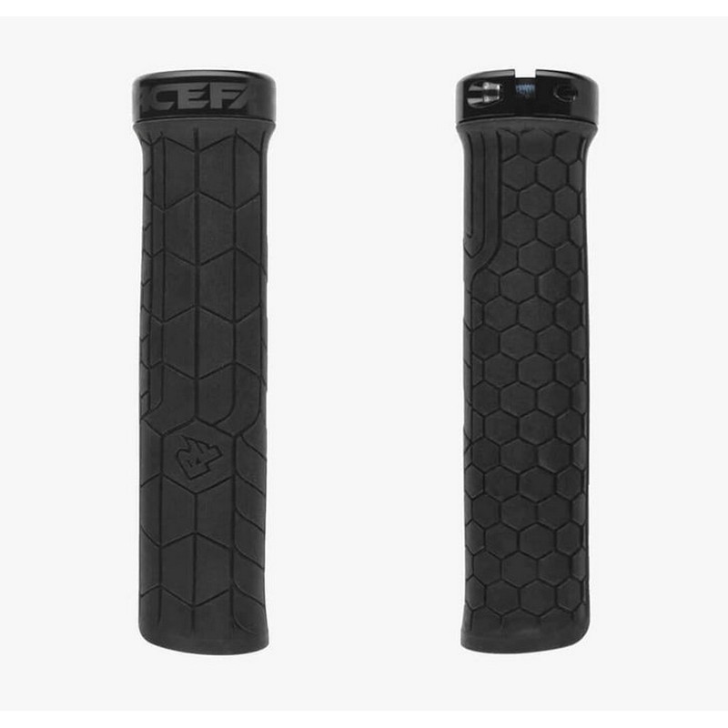 MTB -Knöpfepaar wirft Griff 30mm schwarzer Griff