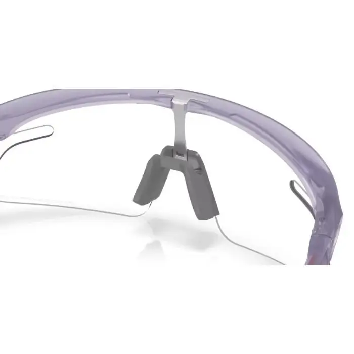 Occhiali RSLV Lite Matte Transparent Lilac Lente Cear to Black Iridium Fotocromatica #6