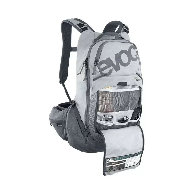Trail Pro 16L Rucksack mit grauem Rückenprotektor, Größe S/M #5