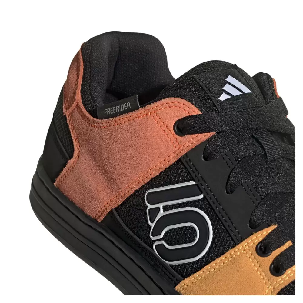 Zapatillas MTB Flat Freerider Negro/Naranja Talla 44 #6