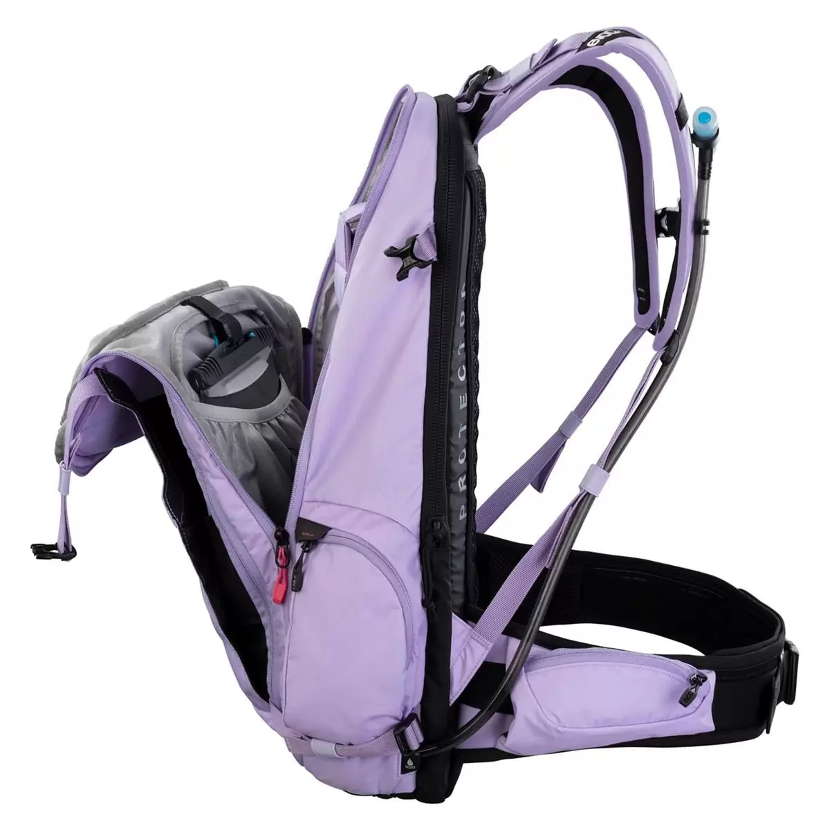 Fr Trail E-Ride e-bike battery backpack with back protector M/L 20 liters Purple/Rose #3