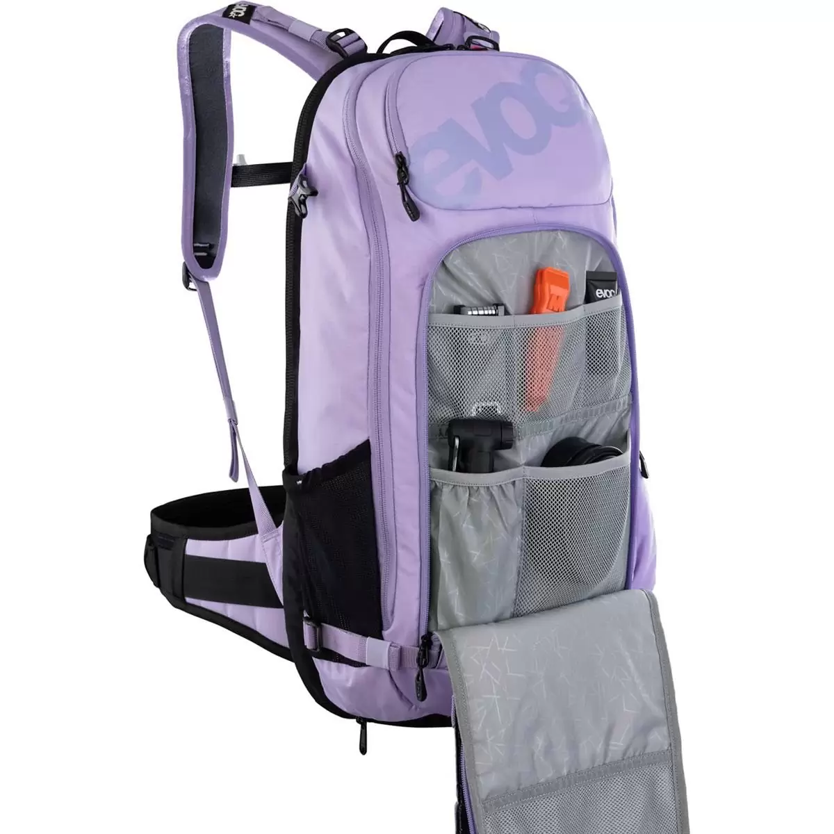 Fr Trail E-Ride e-bike battery backpack with back protector M/L 20 liters Purple/Rose #4