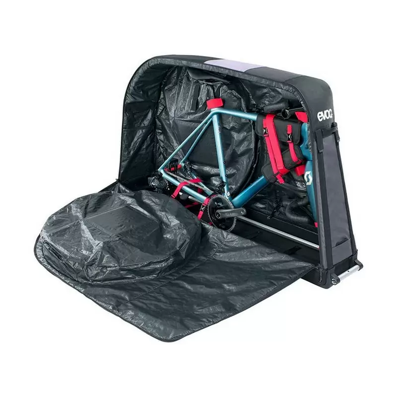 Borsa viaggio Bici Universale Bike Bag Pro 305L Nero/Rosa #5