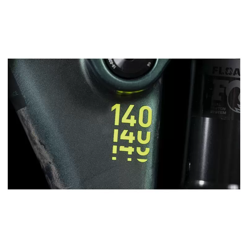 Estéreo Híbrido 140 HPC SLX 29'' 12v 150mm 750Wh Bosch CX SmartSystem Verde/Amarillo 2024 Talla M #5