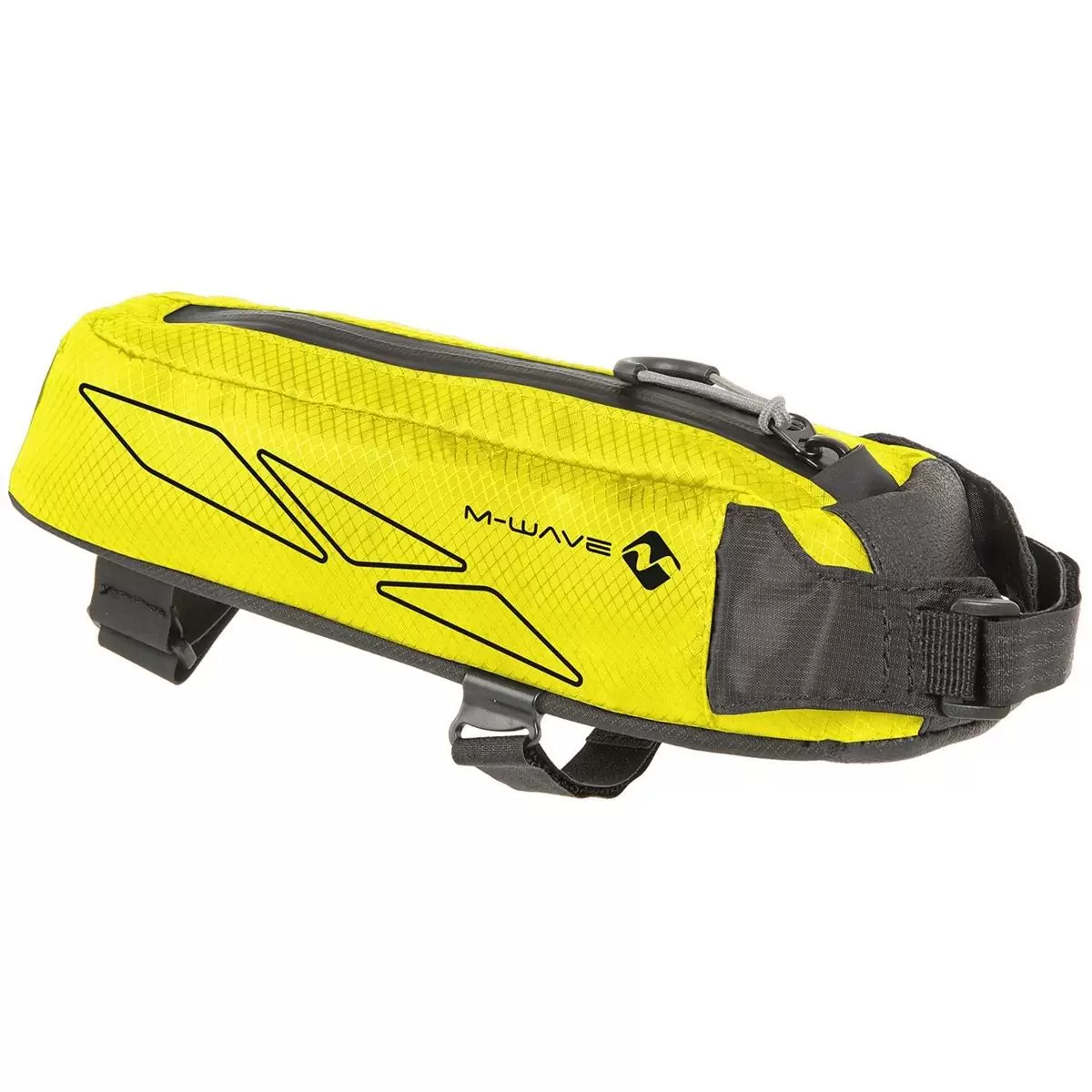 Complete Bikepacking Bag Kit Saddlebag + Frame Bags + Front Bag Waterproof Black/Yellow #5
