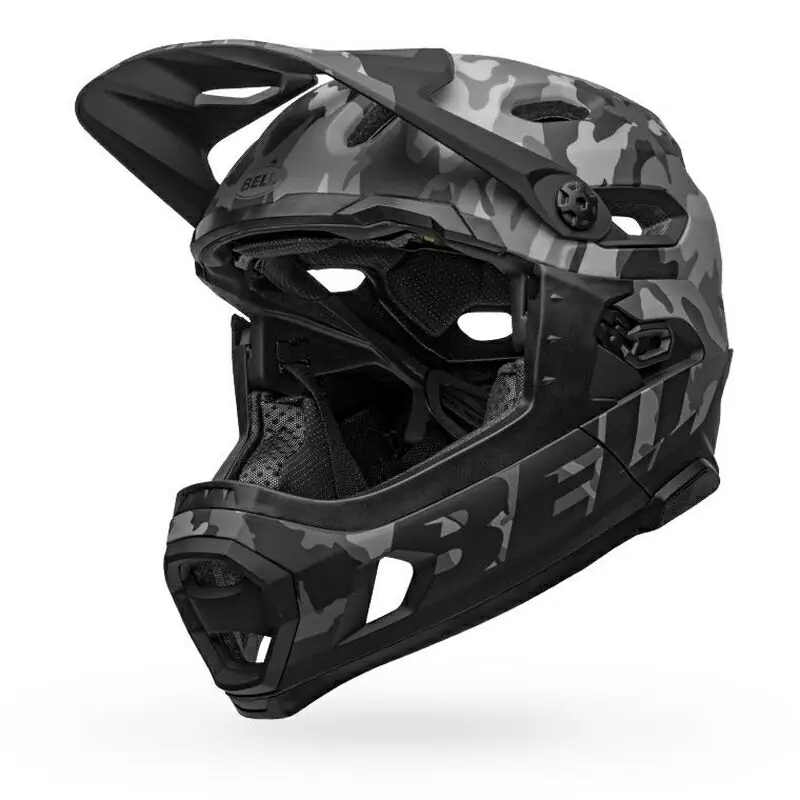 Helmet Super DH MIPS Black Camo 2021 Size M (55-59cm) - image