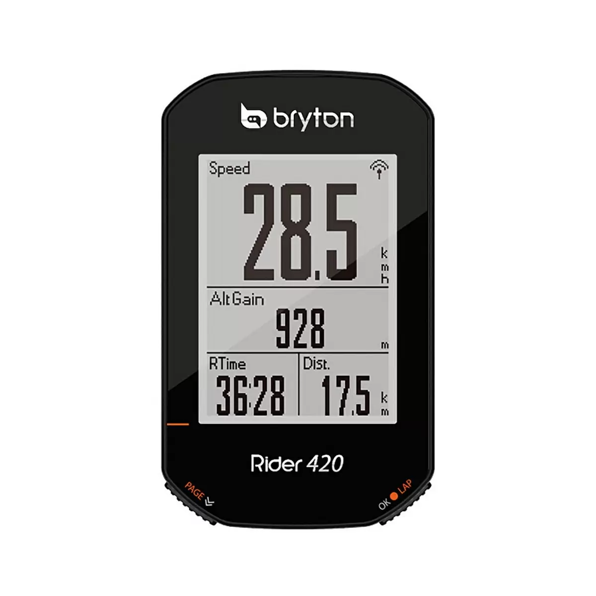 Compteur Vélo GPS Rider 420H + Cardiofréquencemètre - image