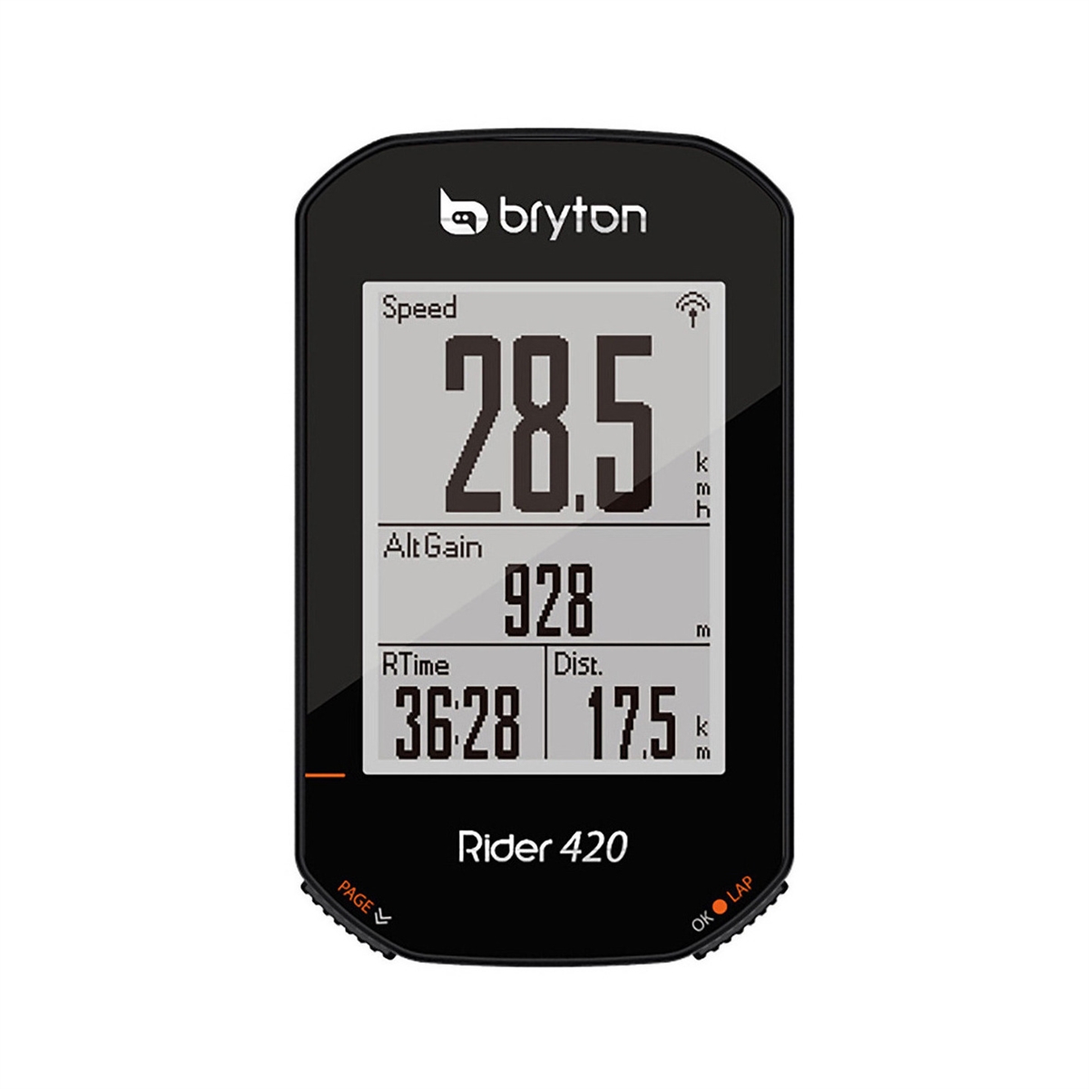 GPS Bike Computer Rider 420T + Heart Rate Monitor and Cadence Sensor