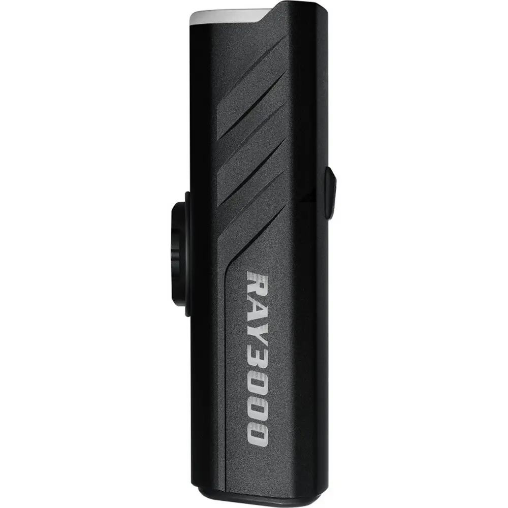 Weißes LED-Frontlicht Ray 3000 USB-C mit Fernbedienung #7