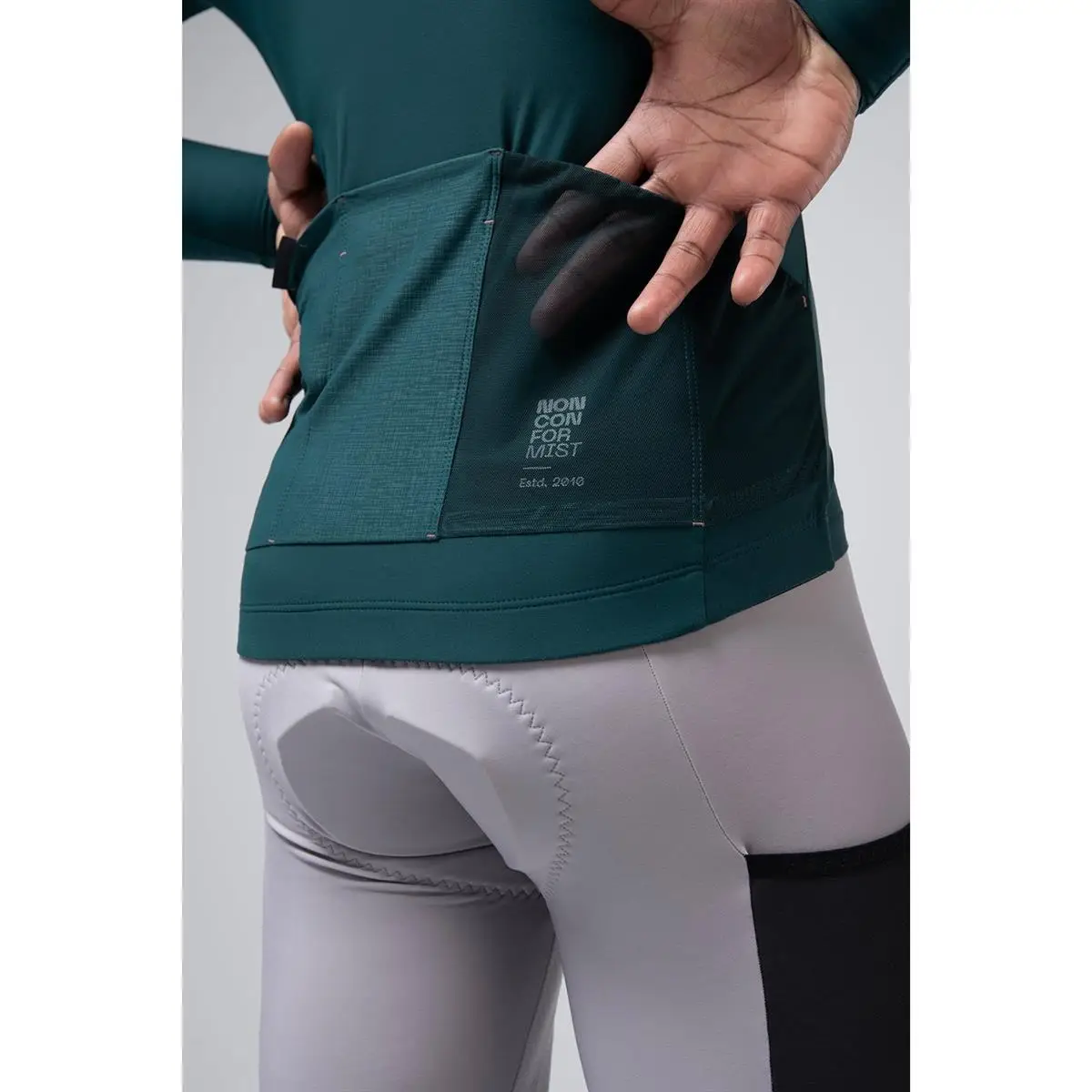 Maglia Strada Manica Lunga Pacer Solid 2.0 Verde Taglia XXS #8