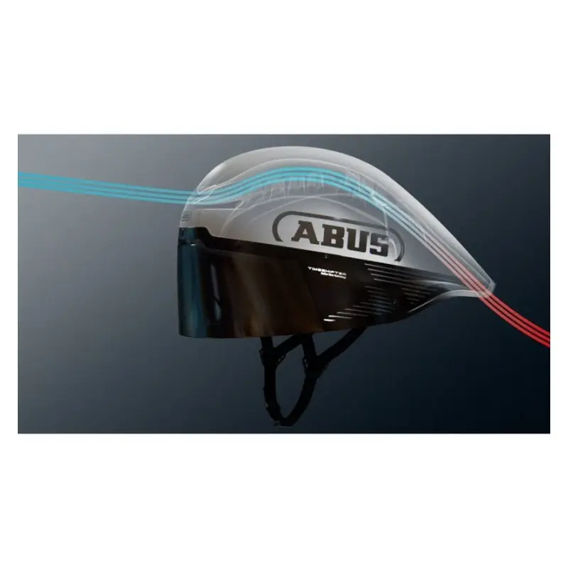Casco Triathlon/TT Timeshifter Polar White Taglia M (54-58cm) #7