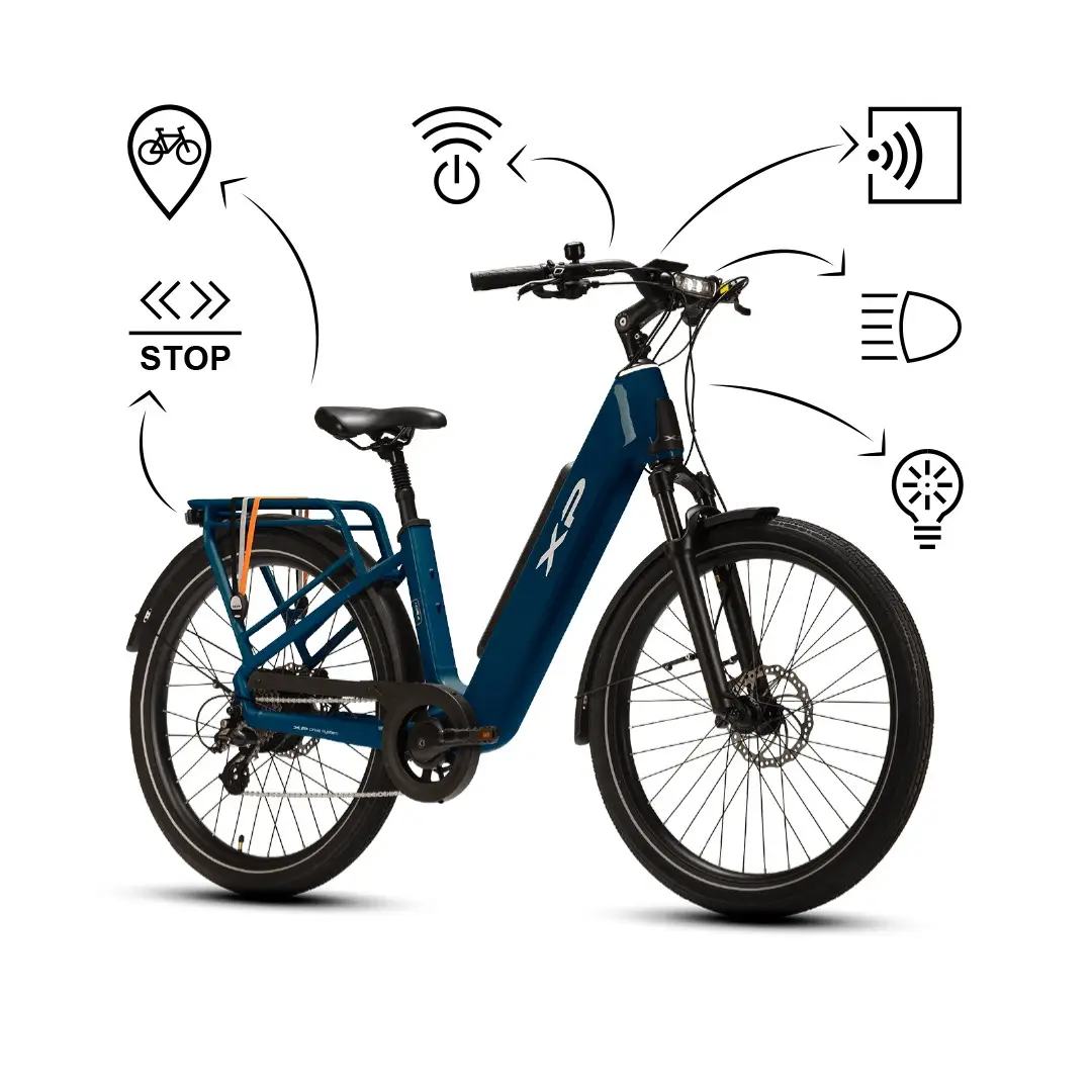 I-D8.4 26'' 60mm 8v 865wh XP Rear Motor Ocean Blue Taglia Unica #1