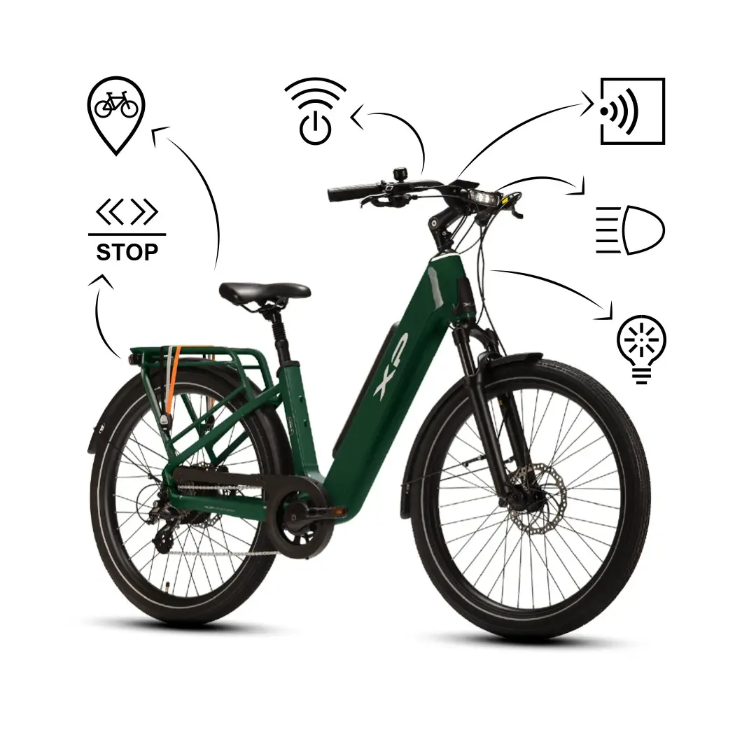 I-D8.4 26'' 60mm 8v 865wh XP Rear Motor Dark Green Taglia Unica #1