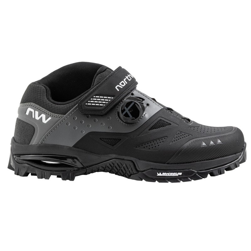 MTB Enduro Mid 2 Schuhe Schwarz/Dunkelgrau Größe 38
