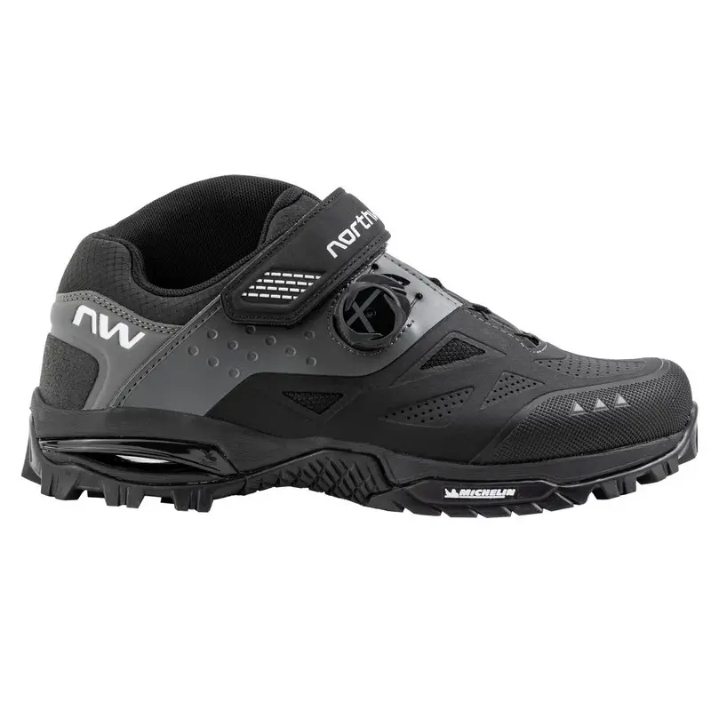 MTB Enduro Mid 2 Schuhe Schwarz/Dunkelgrau Größe 38 - image