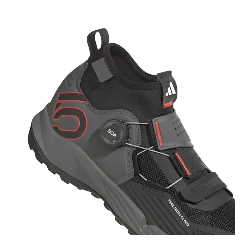 Scarpe MTB Clip 5.10 Trailcross Pro Nero/Grigio Taglia 40 #7