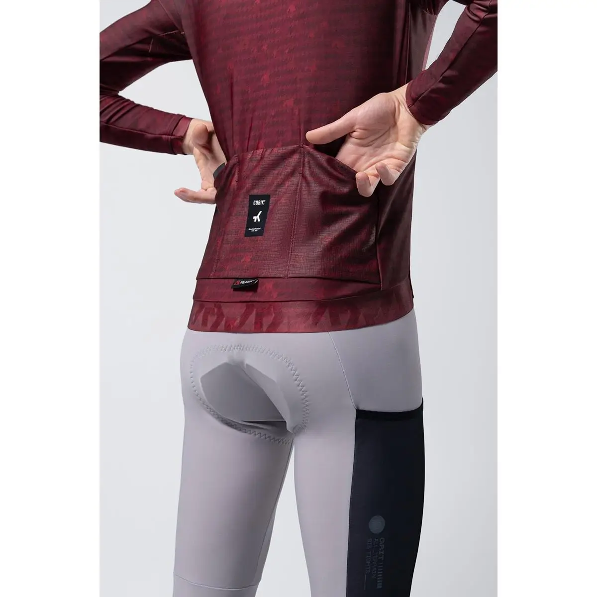 Superhyder 2.0 Rennrad-Trikot Langarm Rot Größe XXS #10