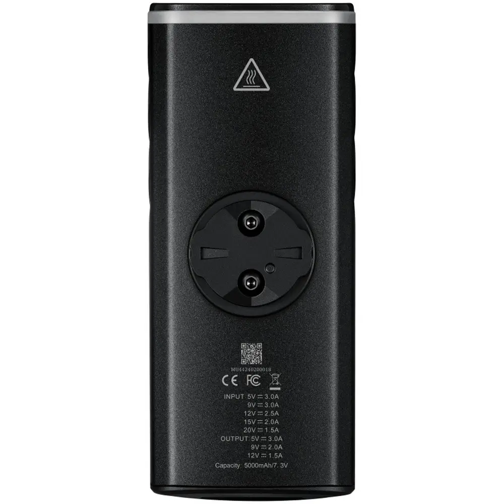 Weißes LED-Frontlicht Ray 3000 USB-C mit Fernbedienung #8