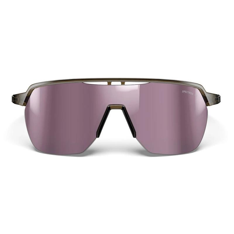 Frequency Brown/Black Glasses Spectron 3HD Series Lens Smoke Mirror