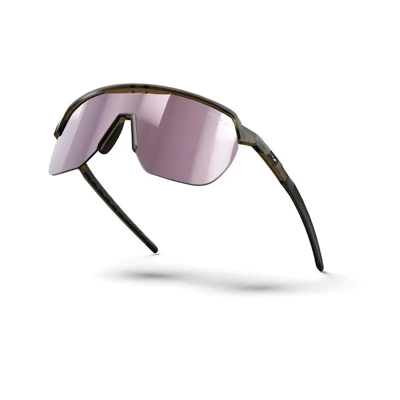 Frequency Brown/Black Glasses Spectron 3HD Series Lens Smoke Mirror #1