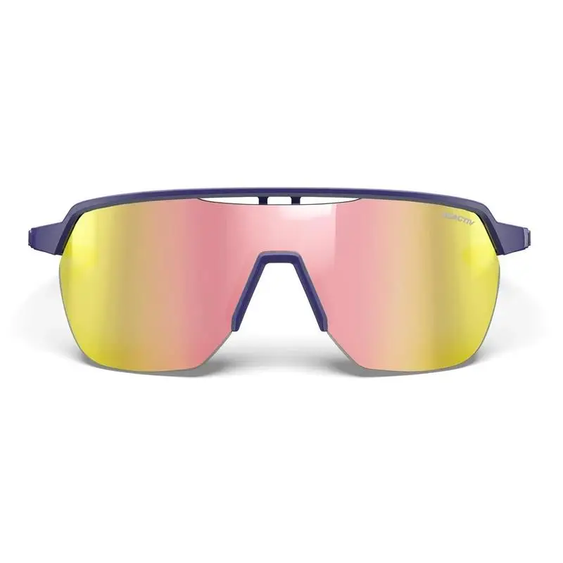 Frequency Violet Glasses Photochromic Lens Reactiv 1-3 Series LAGP Yellow Mirrored - image