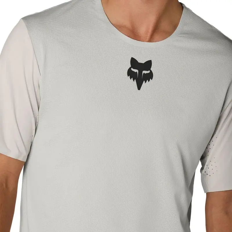 Maillot Manches Courtes Jersey Flexair White Chalk Taille S #4