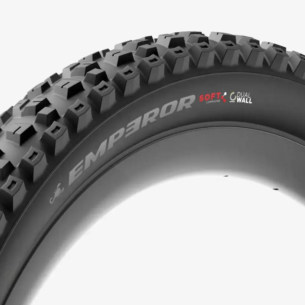 Copertone MTB Scorpion EMPEROR DualWALL Soft 120x2 TPI Silver 27.5x2.40'' - image