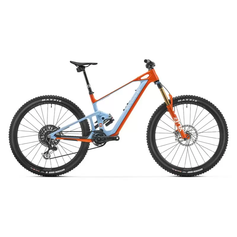 NEAT RR SL Unlimited Gulf Edition 29'' 160mm 12v 360Wh TQ HPR-50 System Light Blue/Orange Size S - image