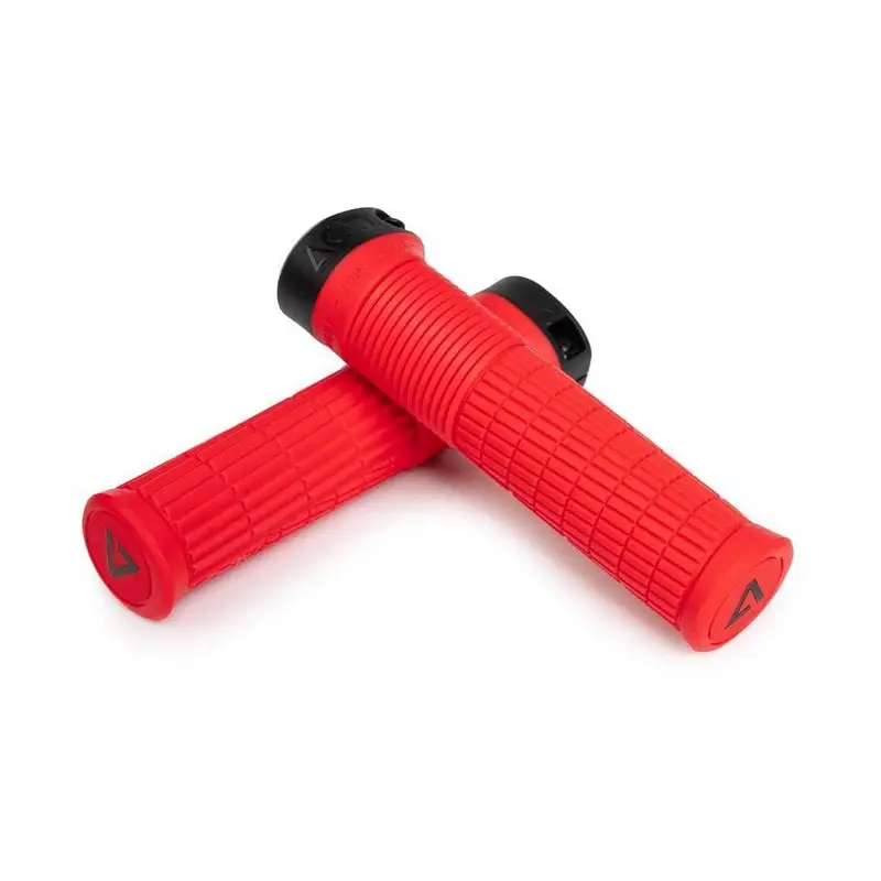 Coppia Manopole Bambino Nuro Rookie 19mm Rosso - image