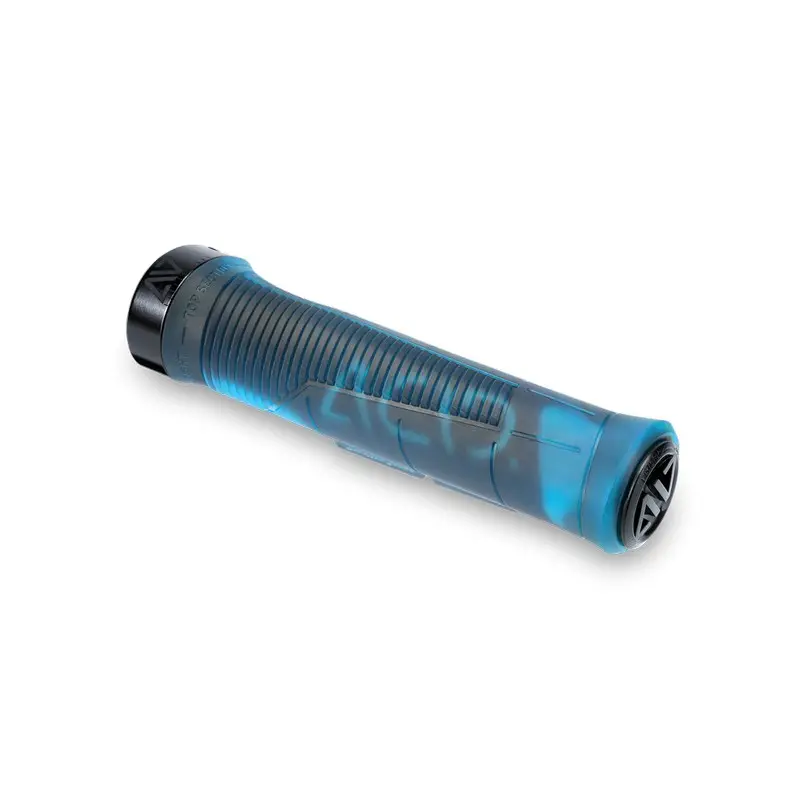 Par de Manetas MTB Endure X Actionteam 30.5mm Translúcido Topaz Azul #1