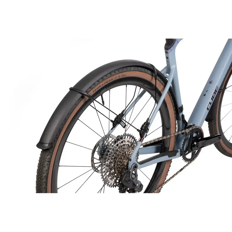 Coppia Parafanghi Gravel 28'' Nero #4