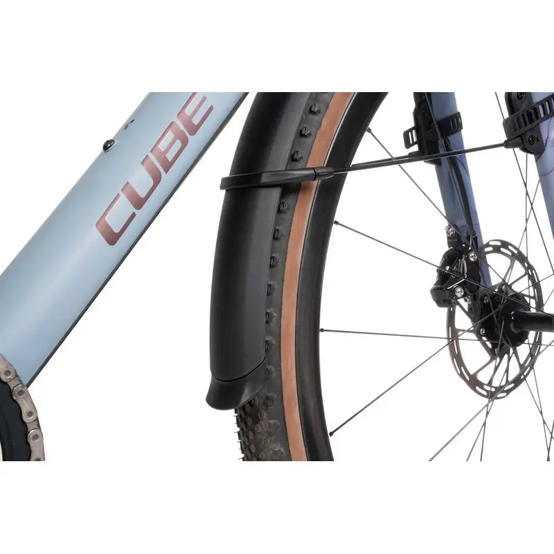 Coppia Parafanghi Gravel 28'' Nero #5